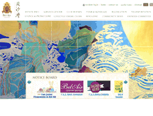 Tablet Screenshot of bel-air.com.hk